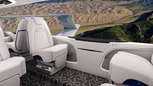 SkyFan's interior panoramic electronic window ( PanDow)